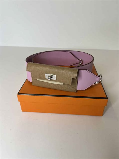 hermes flower strap|hermes strap for kelly bag.